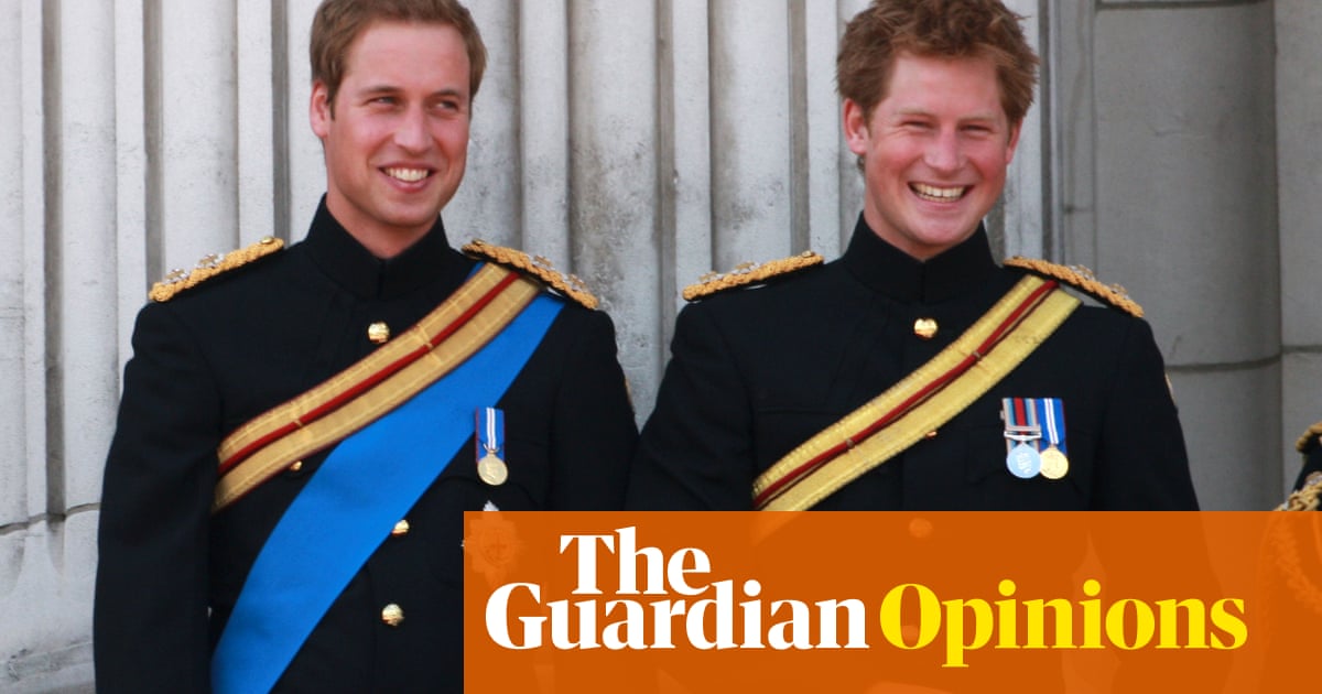 The drama over the princes’ uniforms is just a royal version of EastEnders