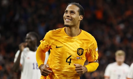 Nations League: Denmark stun France while Van Dijk sinks Belgium