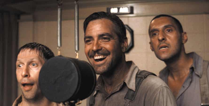 Tim Blake Nelson, George Clooney and John Turturro