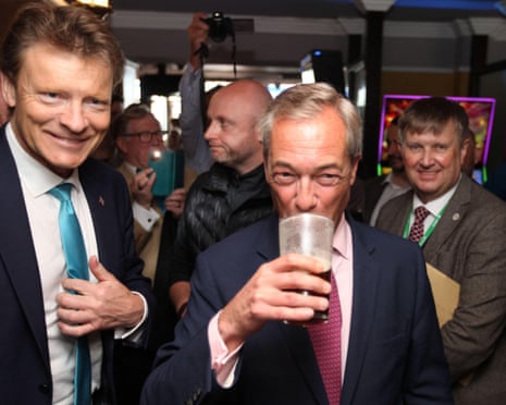 Stench of sleaze': Farage struck deal over political return months before 2024 election, reports say | Reform UK | The Guardian