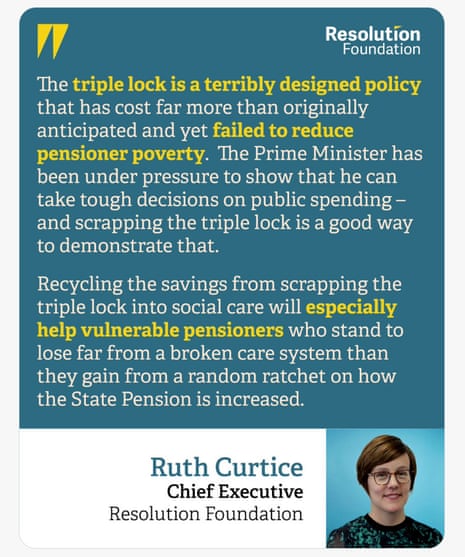 Resolution Foundation statement
