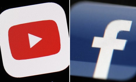 YouTube and Facebook
