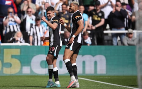 Bruno Guimarães and Joelinton are taking Newcastle up the table.