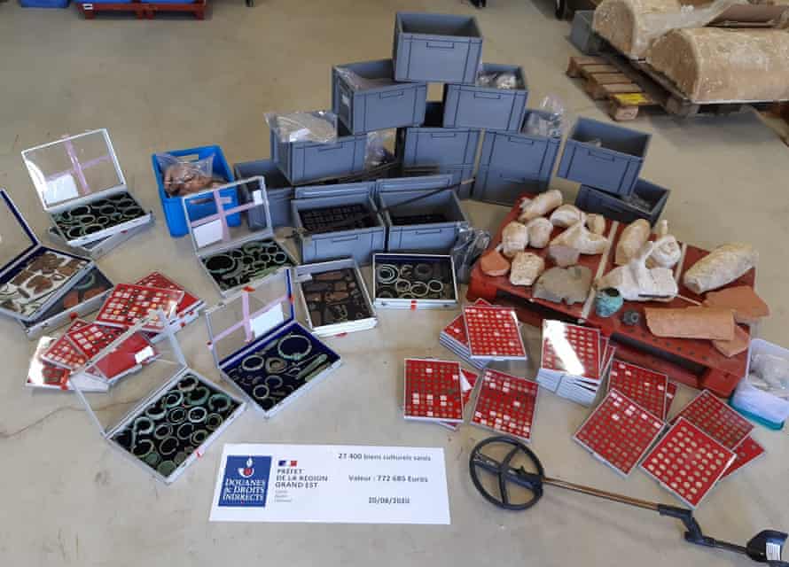 A treasure hunter who claimed to have dug up 14,154 Roman coins in a Belgian field has been accused of being one of the greatest archaeological looters in European history. The Frenchman, identified only as Patrice T, had told Belgian officials that he found the relics by chance with a metal detector at two sites close to Gingelom, a Flemish town 40 miles east of Brussels.