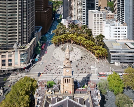 Artists render of the proposed Sydney Town Square redevelopment.