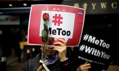 Women attend a protest as a part of the #MeToo movement on International Women's Day in Seoul, South Korea, March 8, 2018.   REUTERS/Kim Hong-Ji