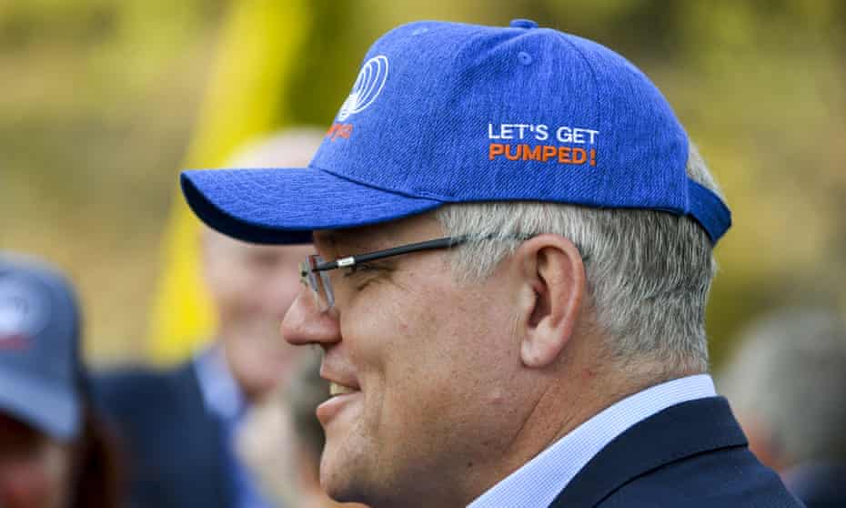 Scott Morrison on the Snowy Hydro leg of his climate and energy policy reset this week which now includes spruiking the potential of hydrogen power. 