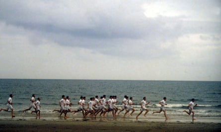 The opening credits sequence of runners training on the beach came to define Chariots of Fire.