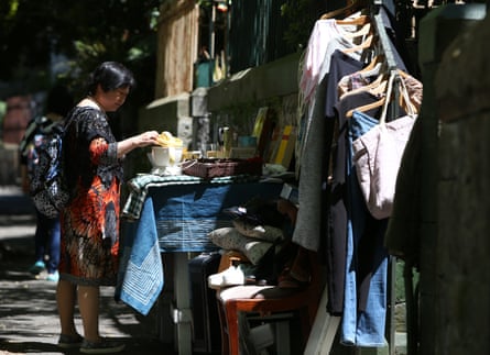 Sydneysiders look through Darlinghurst stalls on Sunday
