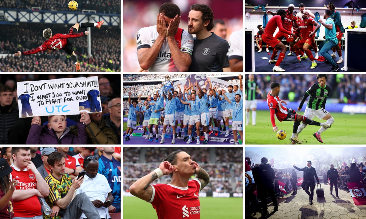 Story of the season: the best photos from the 2023-24 Premier League | Premier League | The Guardian