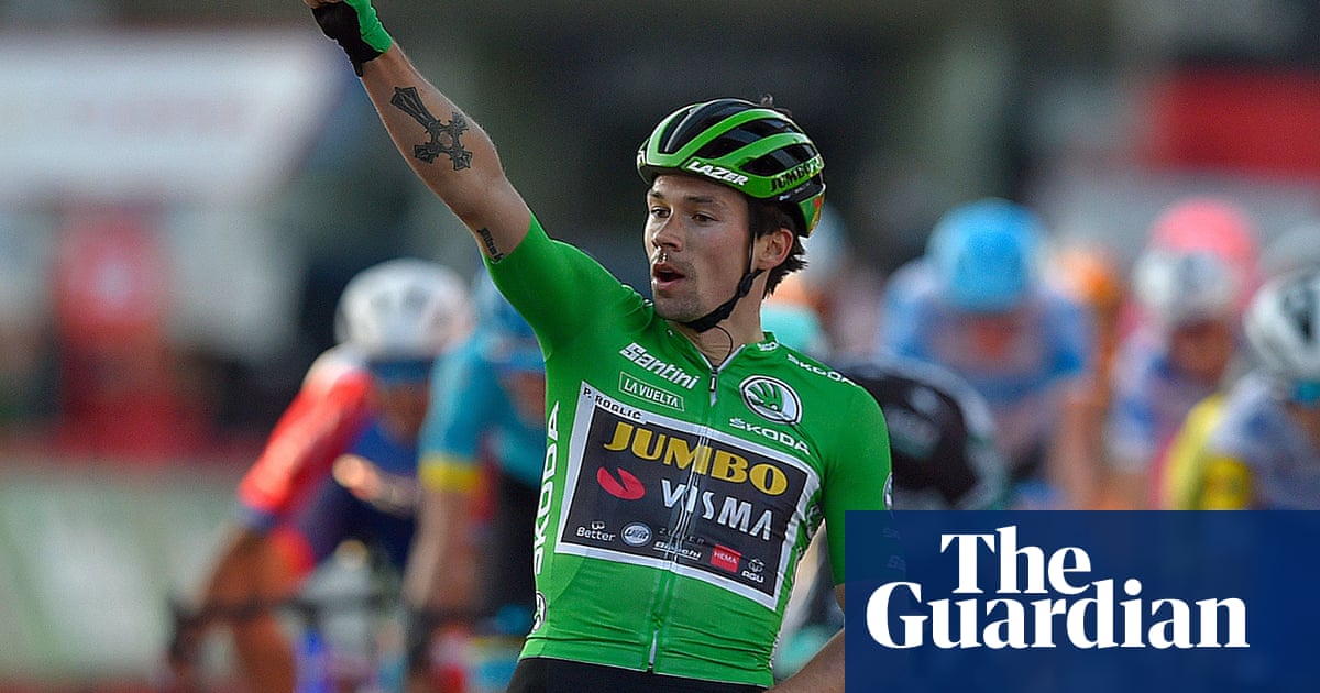 Primoz Roglic takes Vuelta leaders jersey after unlikely stage victory