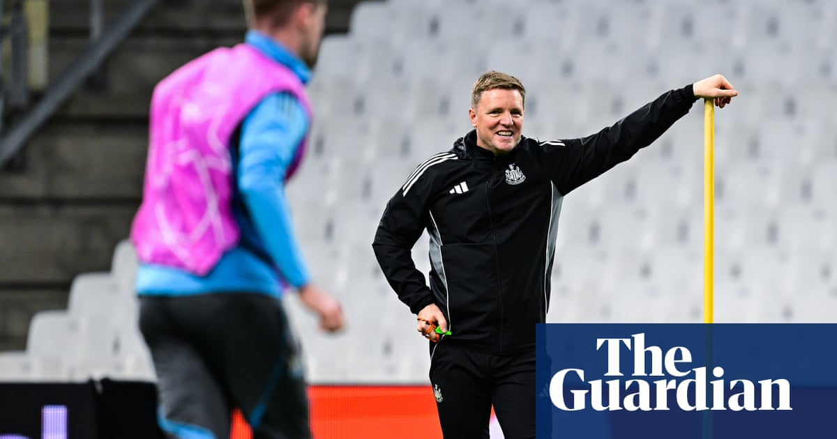 Eddie Howe hopes Newcastle can banish travel sickness on mission to Marseille | Newcastle United Eddie Howe hopes Newcastle can banish travel sickness on mission to Marseille | Newcastle United