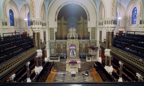 West London synagogue interior