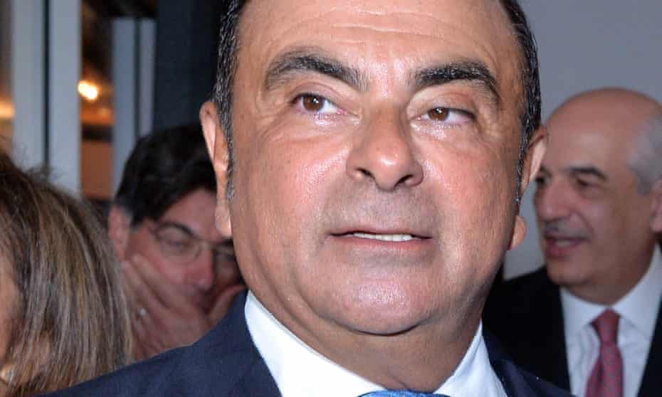 Former Nissan chairman Carlos Ghosn 