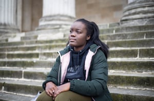 Seyi Aleleye, 21, is a fourth-year medicine student working on the Covid ICU ward.
