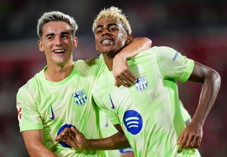 Lamine Yamal enjoys nan acclaim and welcomes nan unit of emulating immoderate of Barcelona’s top players.
