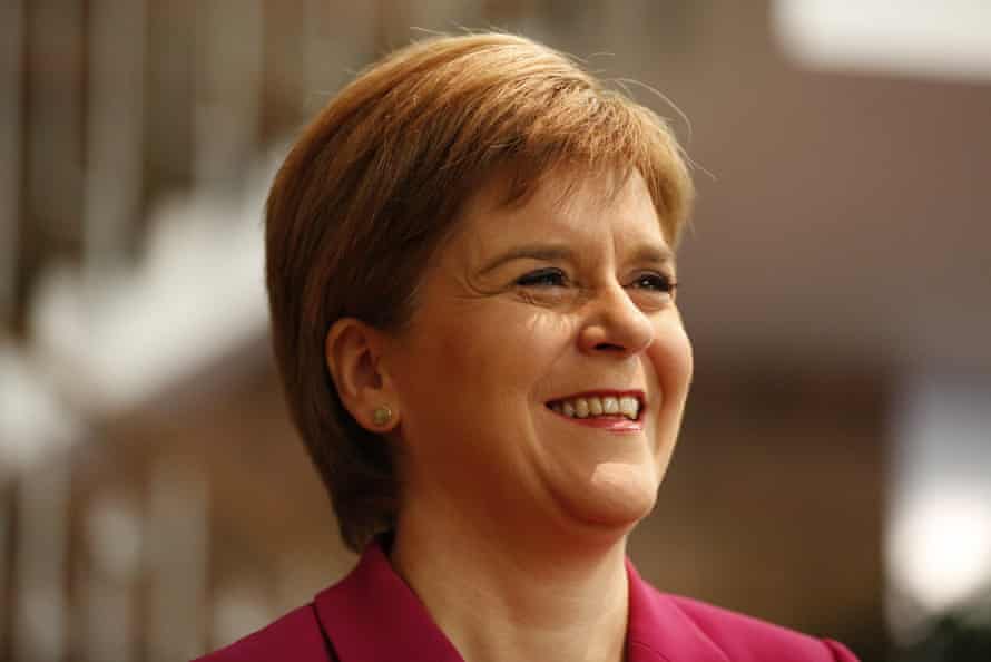 First Minister and SNP leader Nicola Sturgeon