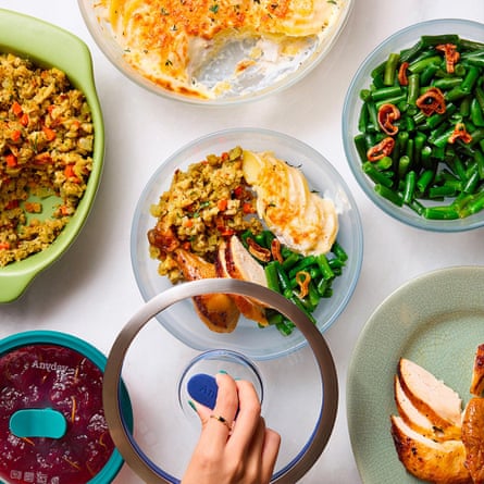 Juego de 4 platos redondos de cristal, recetario.