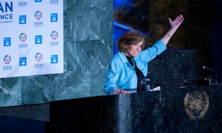 ‘It is not too late to act to protect our global marine ecosystems.’ Sylvia Earle on World Oceans Day 2017.