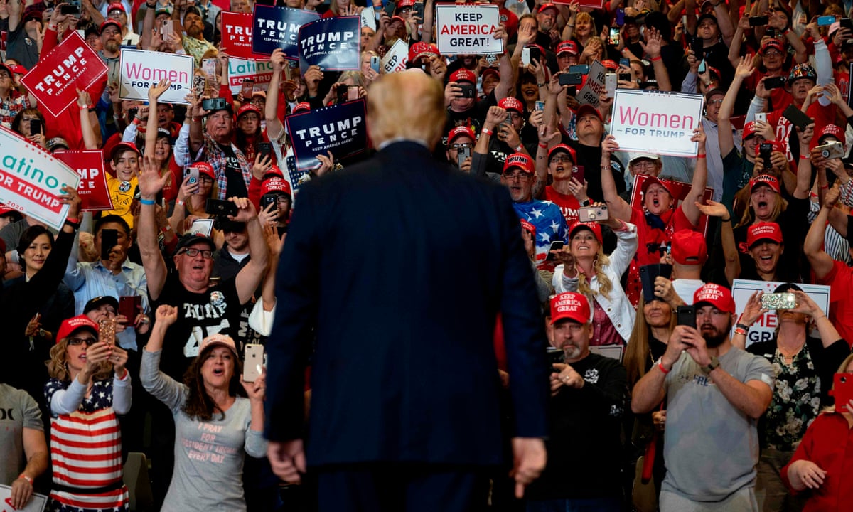 Trump Campaign Asks Supporters To Sign Coronavirus Waiver Ahead Of Rally Donald Trump The Guardian