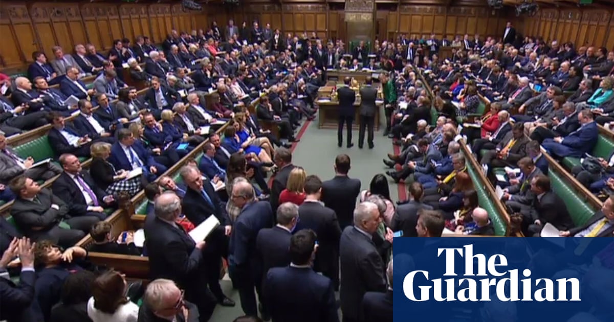 MPs vote by majority of 210 to extend article 50 and delay Brexit