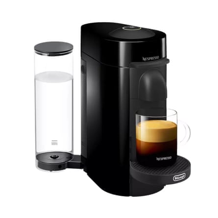 Nespresso Vertuo Plus by De’Longhi Pod Coffee Machine Black