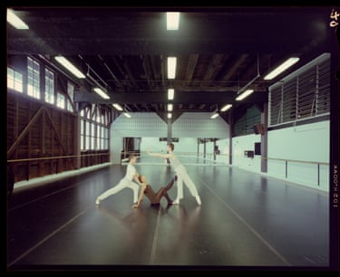 A colour photo depicts the new Sydney Dance Company’s premises in 1987
