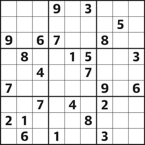 Sudoku 5,578 hard