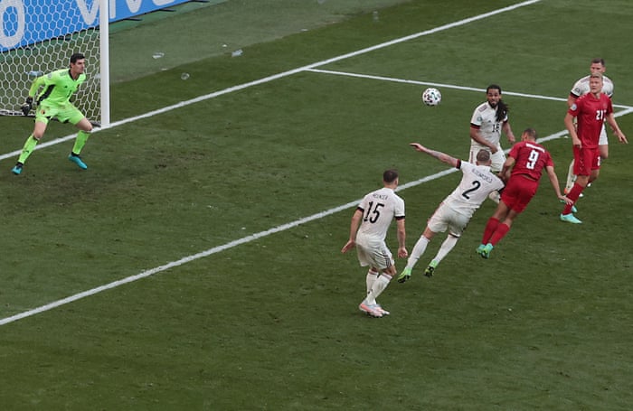 photo Belgium Vs Denmark Score Line denmark 1 2 belgium euro 2020 as it