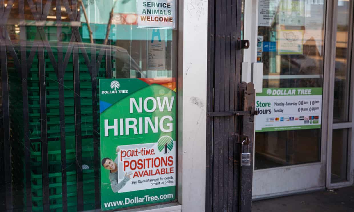 US economy adds 209,000 jobs in June as hiring slows (theguardian.com)