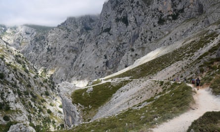 The Cares Gorge in the Picos de Europa