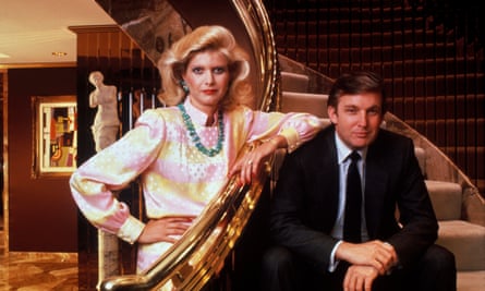 Donald and Ivana Trump.