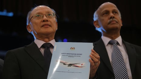 MH370 report: 'We cannot exclude the possibility of a third party or unlawful interference' – video | Malaysia Airlines flight MH370 | The Guardian