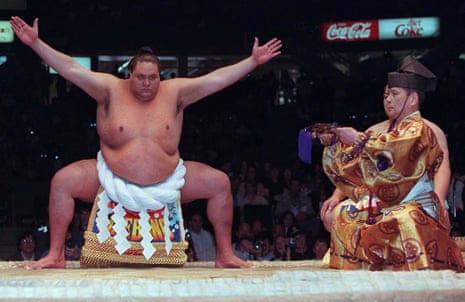 Hawaiian-born sumo wrestler Taro Akebono has died at the age of 54.