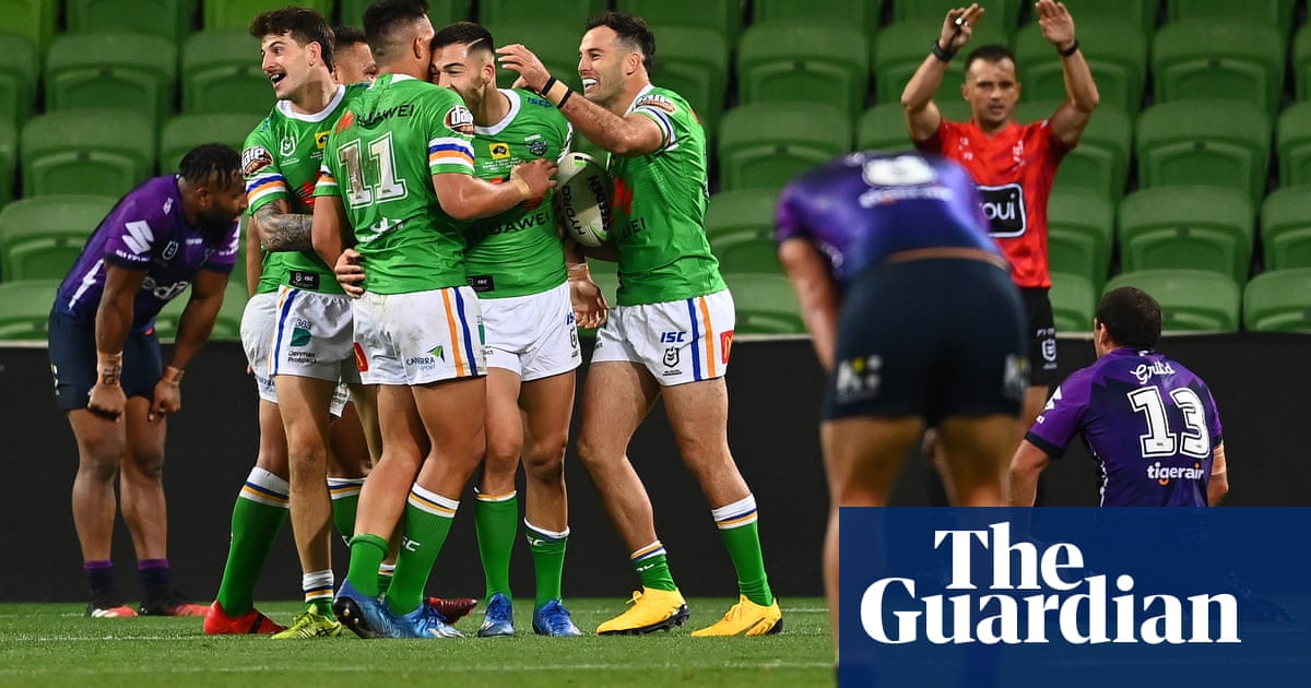 NRL roundup: Raiders stun Storm as Tigers compound Sharks woes