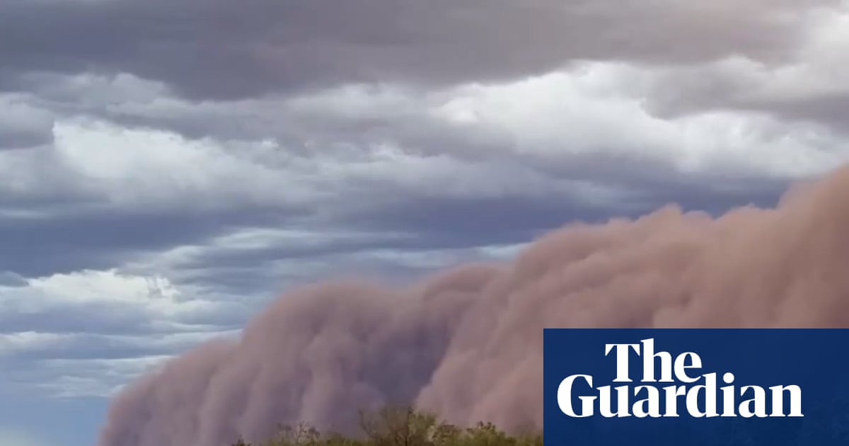 Holy crap, this is insane': mineworkers describe being caught in huge outback dust storm