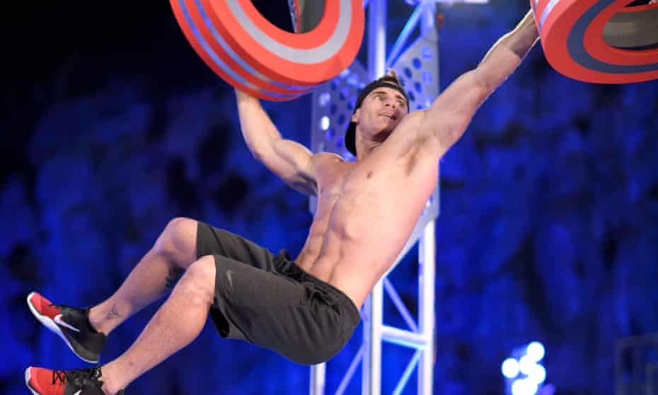 Jaymes Wright in the first semi-final of Australian Ninja Warrior