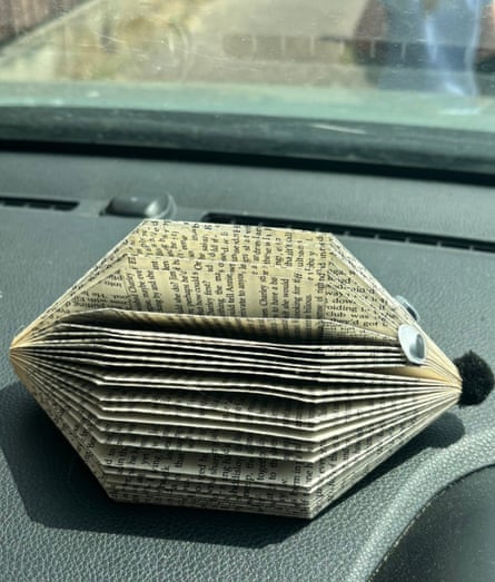 A paper hedgehog
