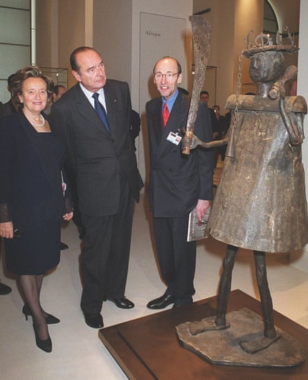 Bernadette and Jacques Chirac, left.