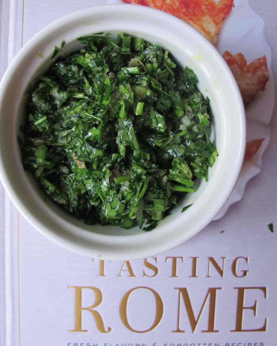 Recipe from Katie Parla and Kristina Gill’s book Tasting Rome.