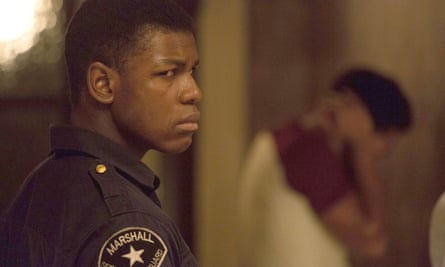 John Boyega in the Kathryn Bigelow-directed new film, Detroit, about riots in the US city in 1967.