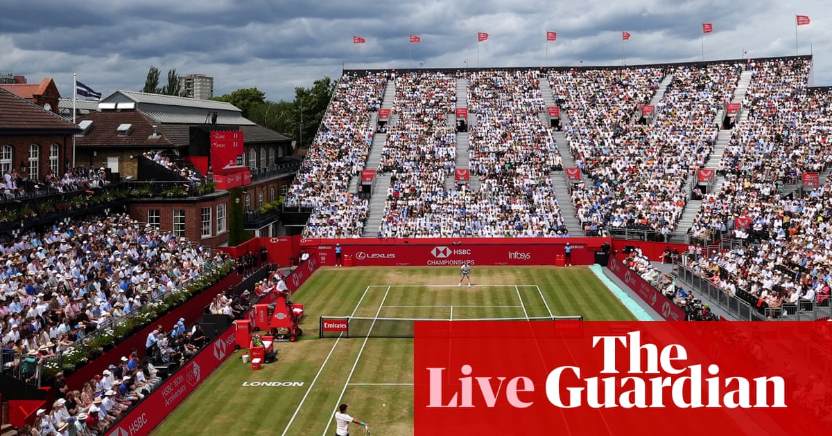 Carlos Alcaraz v Jiri Lehecka: Queen’s Club men’s singles tennis final – live Carlos Alcaraz v Jiri Lehecka: Queen’s Club men’s singles tennis final – live