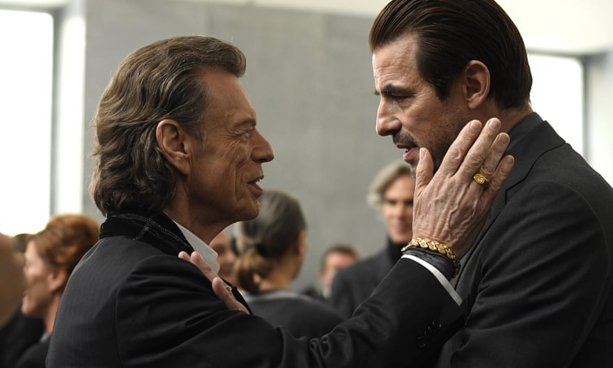 His final film? … with Claes Bang in The Burnt Orange Heresy.