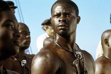 Djimon Hounsou in Amistad