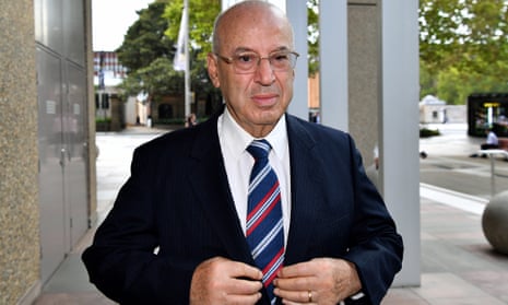 Eddie Obeid arrives at the NSW supreme court at an earlier hearing