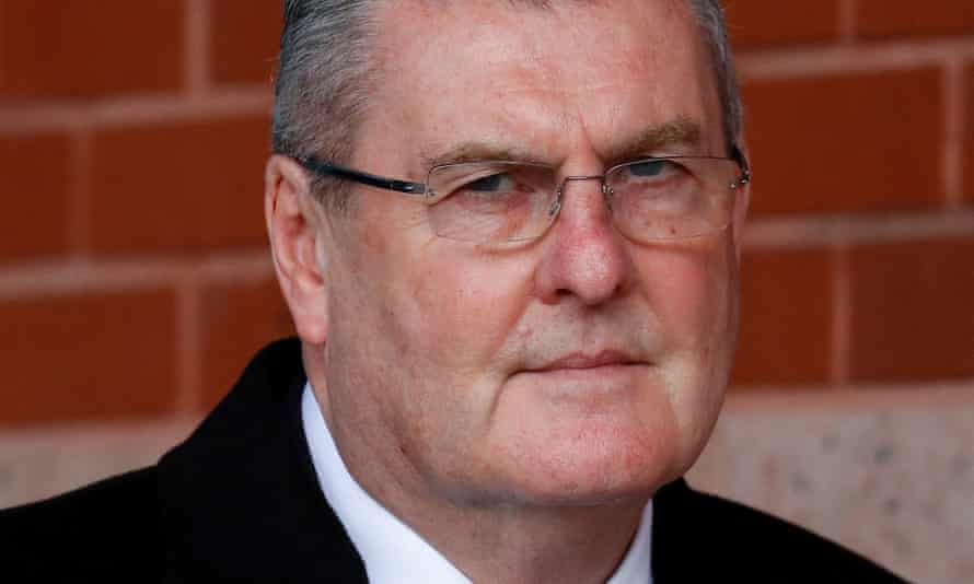 Former Sheffield Wednesday club secretary Graham Mackrell leaves court