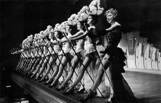 The chorus line from Emile Littler’s hit West End show Zip Goes A Million in 1951.