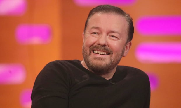 Ricky Gervais is one of more than 300 celebrities who have collaborated on comics for the Rewriting Extinction project.