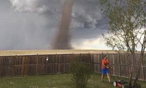 How Close Should You Get To A Tornado World News The Guardian