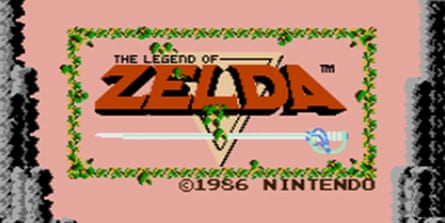 The Legend of Zelda, estilo 1986.